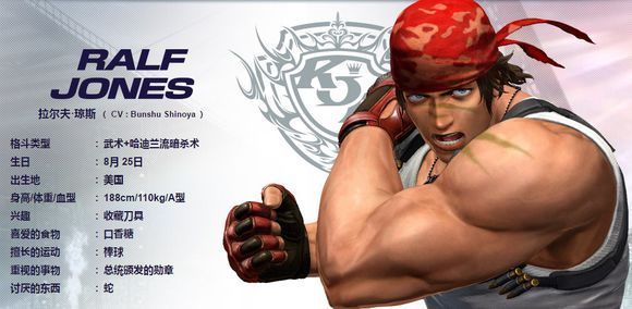 拳皇94中的出场人物以及一些剧情