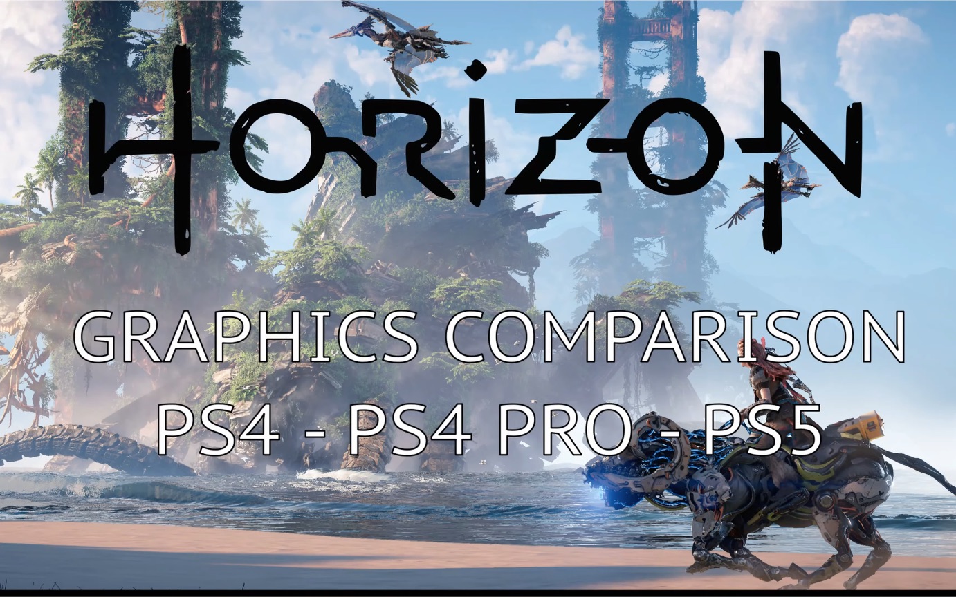 [图]【真4K】地平线2西之绝境 | 各平台画面对比 Horizon Forbidden West | Graphics Comparison