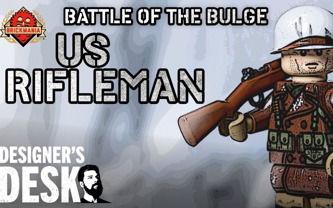 [图]Battle of the Bulge U.S. Rifleman - Custom Military Lego - Brickmania