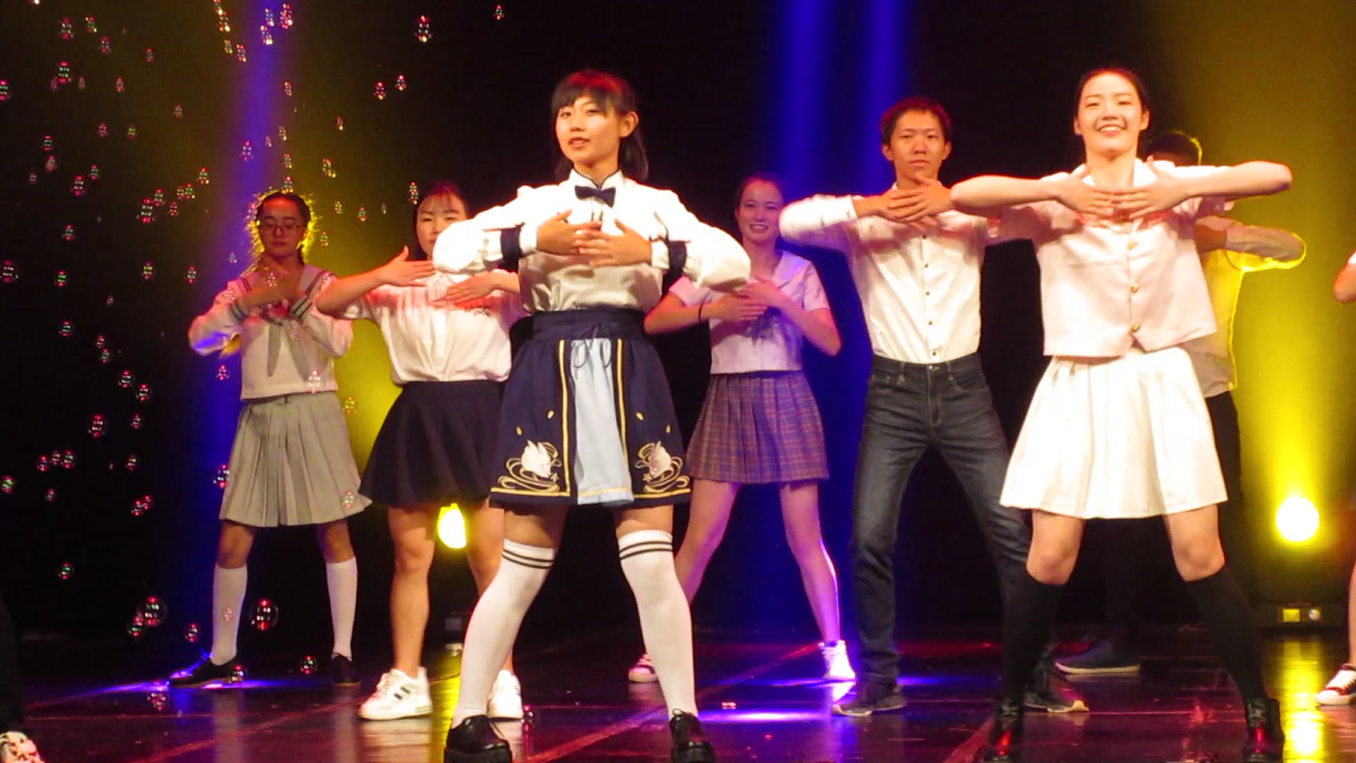 【星光日语社】二次元宅舞《流星群》 云南民族大学 2017外国语学院