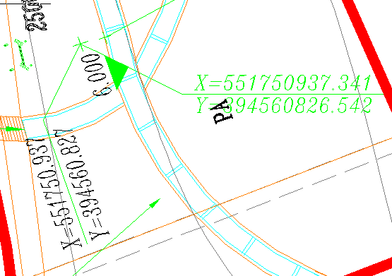 zbbz在CAD里标注坐标,为什么同一个点,但标出