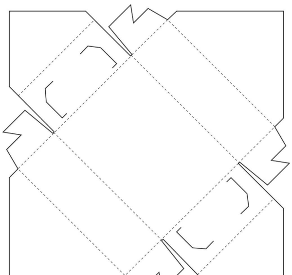 需要做成实物的外壳 在ai中作图,折痕处还有得剪的洞需要画出来吗
