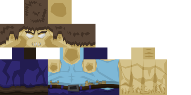 我的世界求HIM的64*64皮肤的png格式 我要用