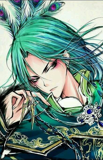 这是谁?求一张这图中人合一白孔雀(拟人)的图