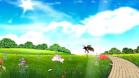 cp0441幼儿童话剧情景剧-迷路的小蚂蚁_幼儿园舞台演出led视频背景720