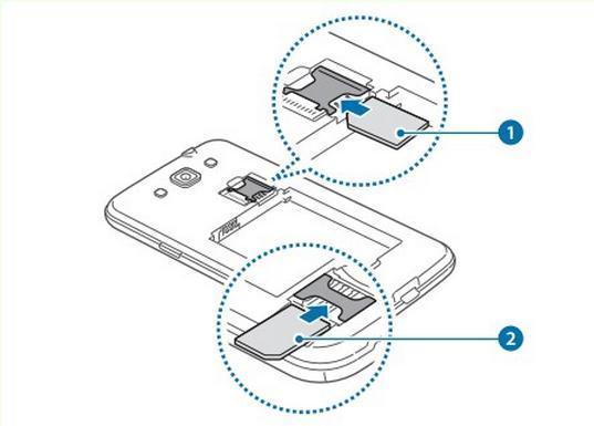 三星i8558手机卡怎么装
