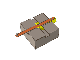 跪求画椭圆用的椭圆规尺这个机构的的设计原理