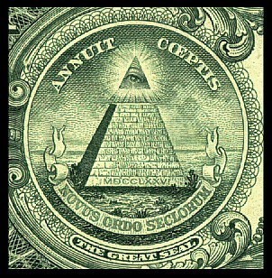 一美元背面的金字塔在美国代表着什么?