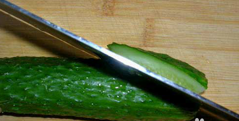 切黄瓜的刀法图片图片