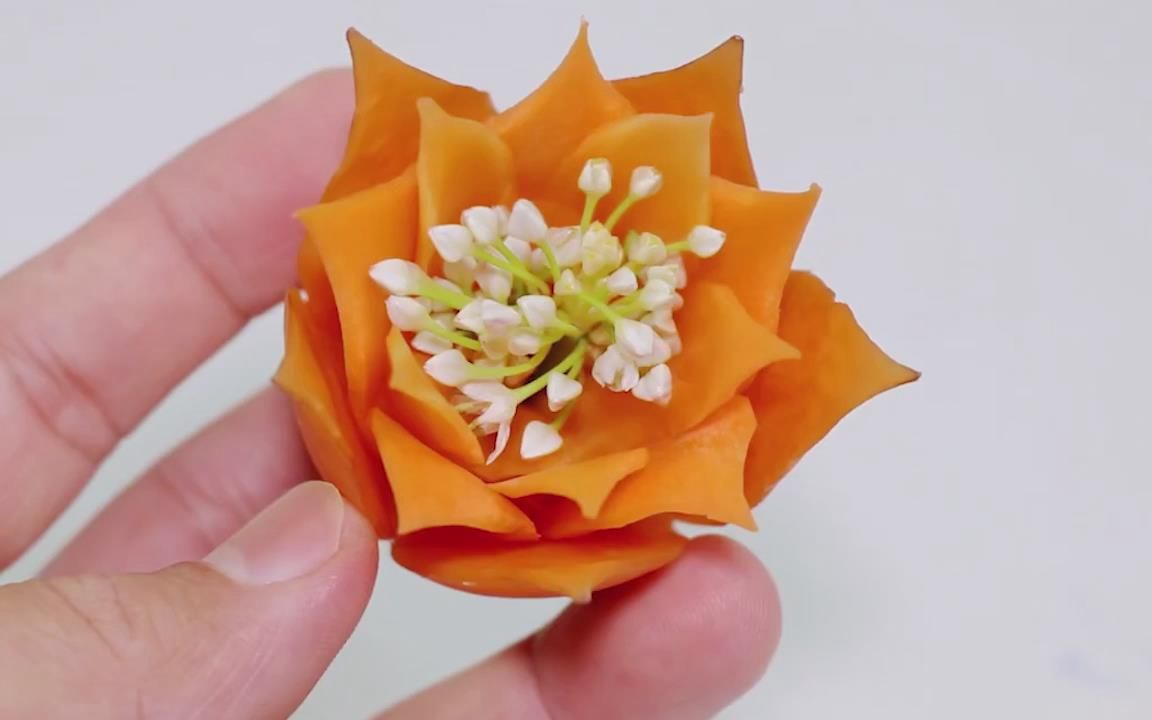 胡萝卜雕花,简单易学 蒲兴生鲜