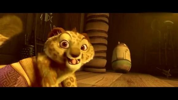 功夫熊猫: 功夫大师的第一个徒弟原来是"残豹"