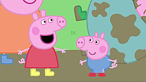 小猪佩奇 peppa pig s01-s04全集208集 英语无字幕版