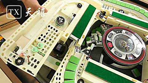 013天禧 过山车麻将机维修-吸牌轮不转