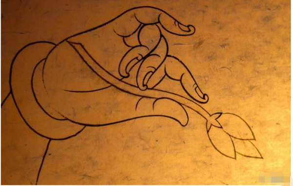 手执莲花是什么意思?就是佛教里常有的那种 这个动作有什么寓意?