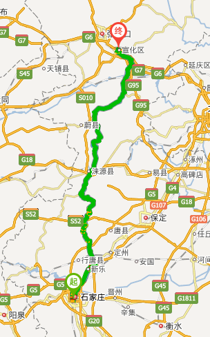 石家庄到张家口宣化区路过北京六环路用不用办进京证