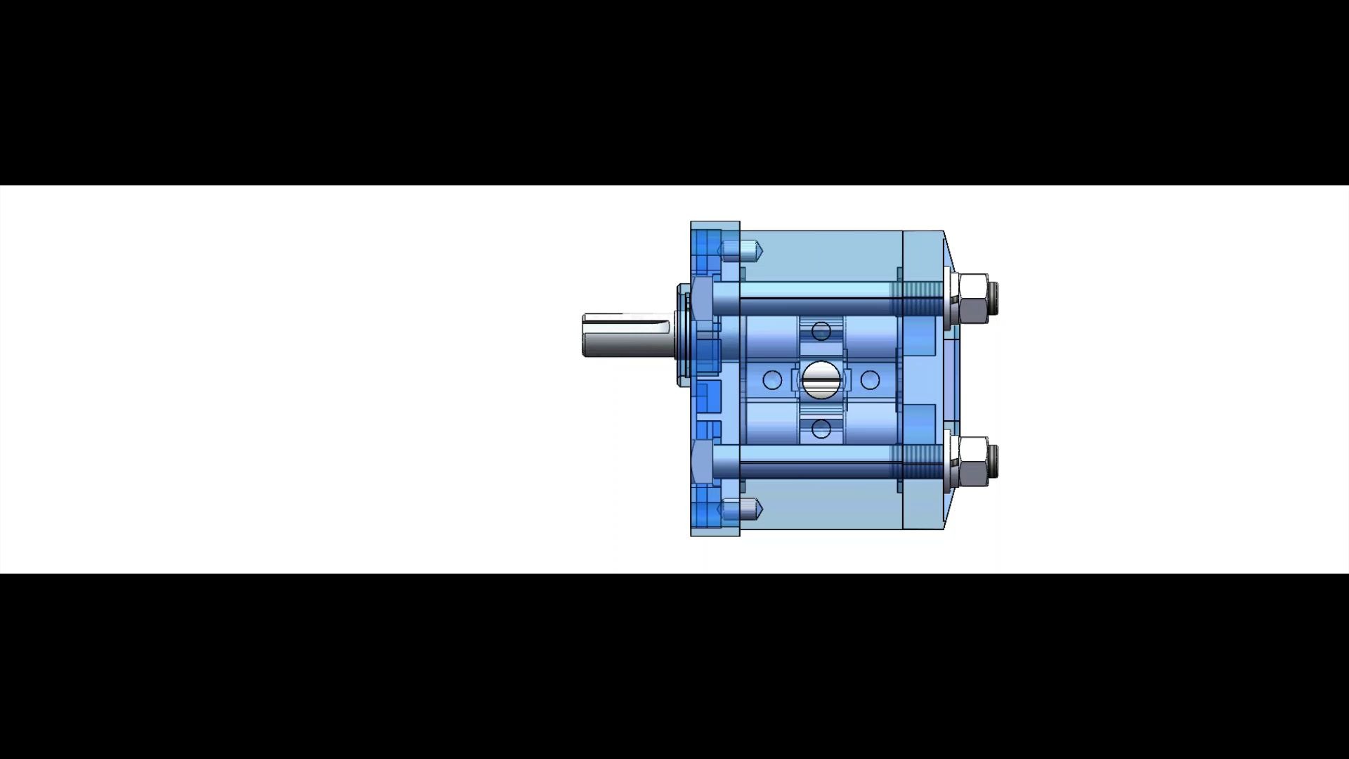 solidworks sw  齿轮油泵 装配体爆炸机械仿真 计算机辅助设计三级