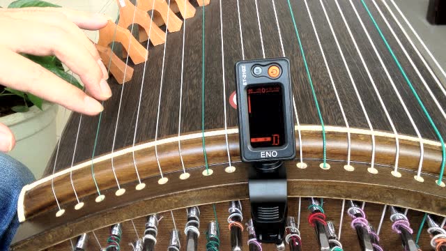 eno 古筝校音器使用示范
