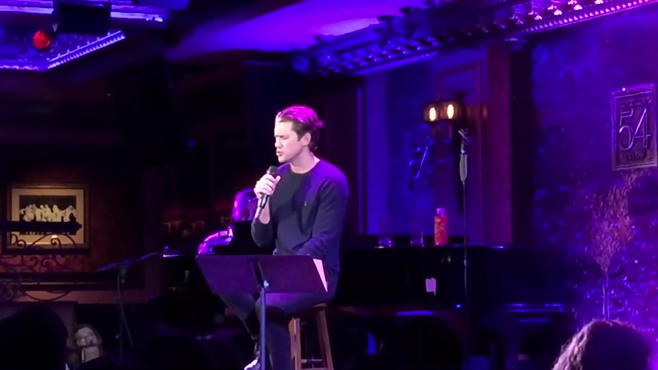 [图]【Aaron Tveit】 Moulin Rouge Overview红磨坊 @Feinstein’s 54 Below