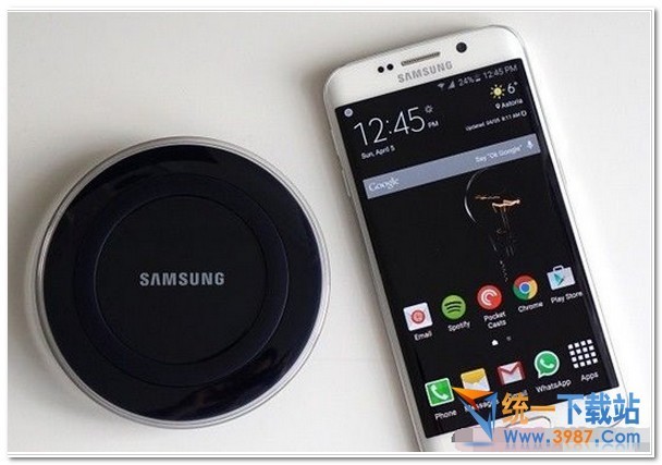 三星s6无线充电使用教程