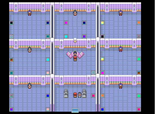 口袋妖怪叶绿绿的金黄市的超能系道馆怎么走