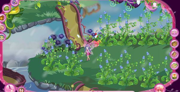 小花仙的家园背景什么样子啊,截个图给我看看