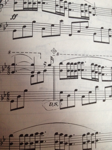 钢琴谱这个符号是什么意思 像S的那个东东