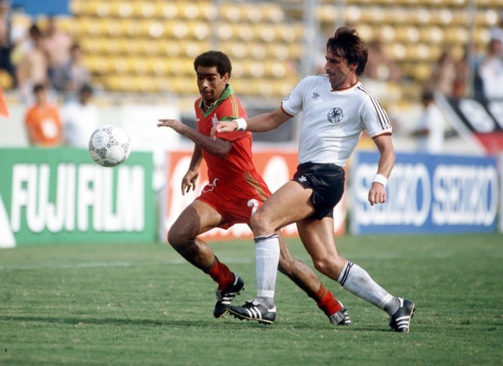 1986世界杯德国最佳进球 马特乌斯任意球绝杀