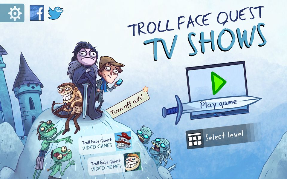 [图]troll face quest TV shows流程视频