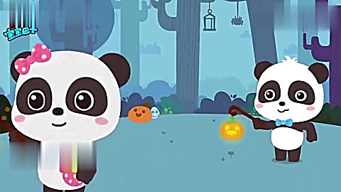 宝宝巴士: 奇奇和妙妙去鬼屋探险,差点被吓坏,真的太恐怖了