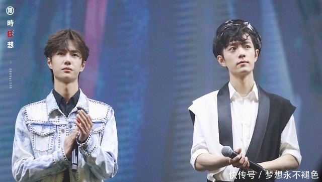 肖战和王一博拍戏