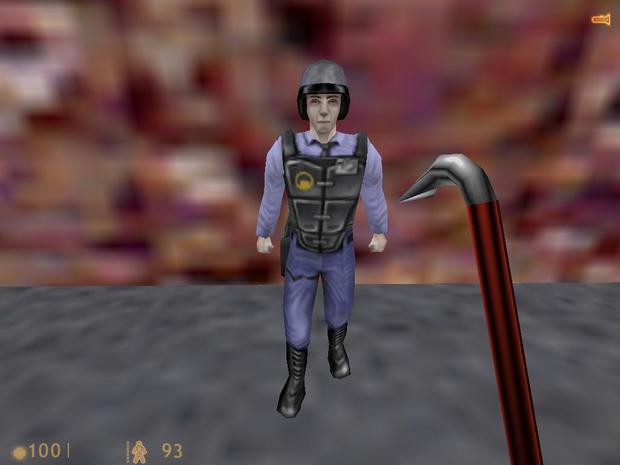 半条命巨人科学家海军陆战队变成了巴尼