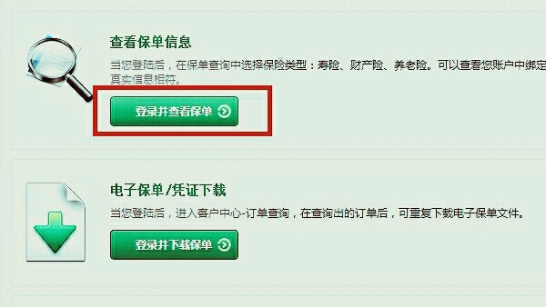 查中国人寿保险保单查询系统