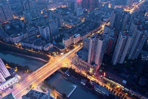 中国城市新分级名单的9六线城市
