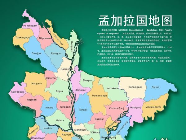 孟加拉国的土地面积是多少?