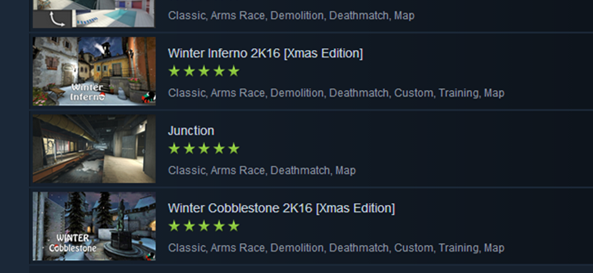 《csgo创意工坊》准星地图怎么进入?