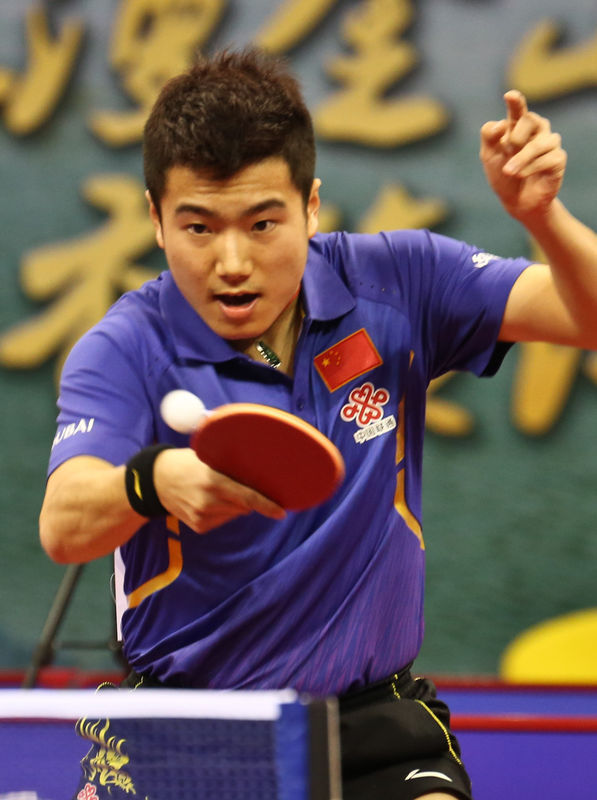 2016唐山市在国家队打乒乓球运动员是谁