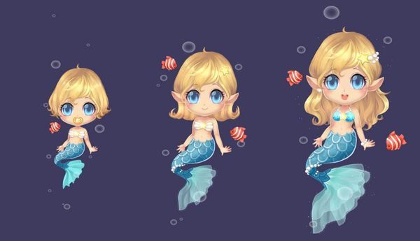 qq飞车美人鱼怎么强化后什么样子