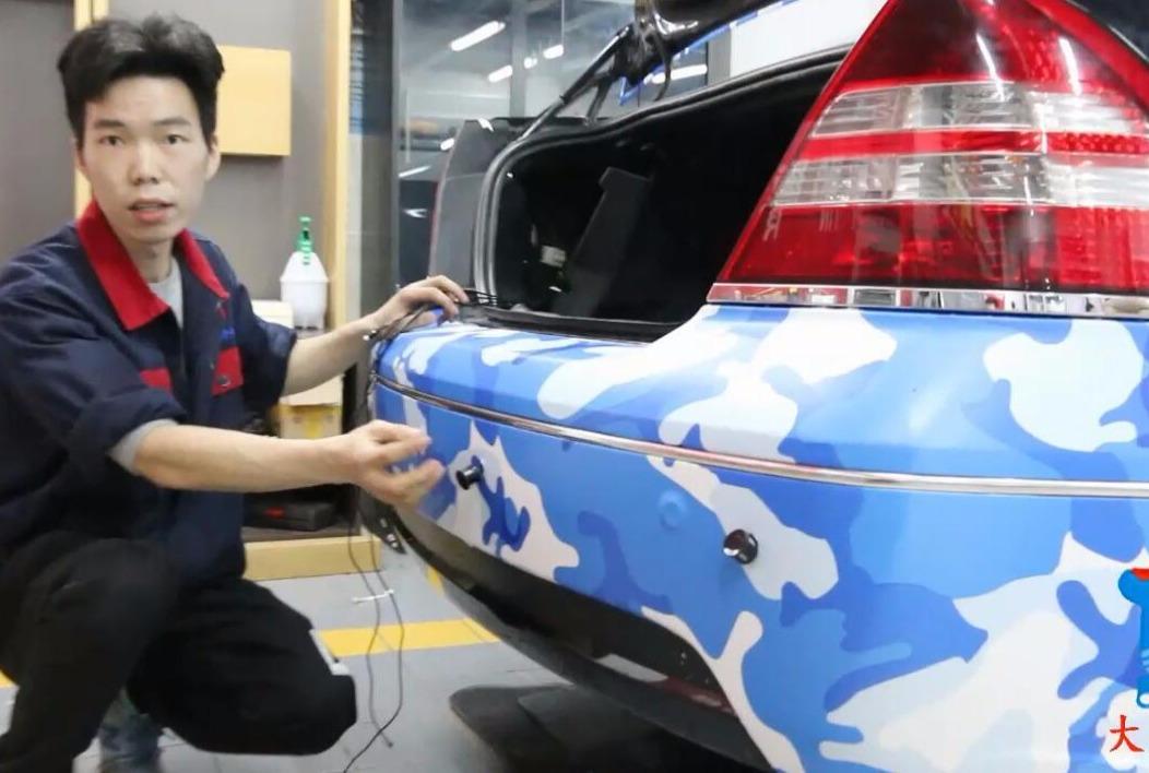 视频:自己动手diy 汽车倒车雷达,操作简单还省钱,老司机都拍手叫好