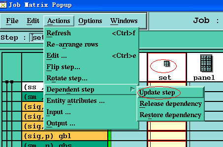 genesis2000阴阳拼版 资料怎么修改?