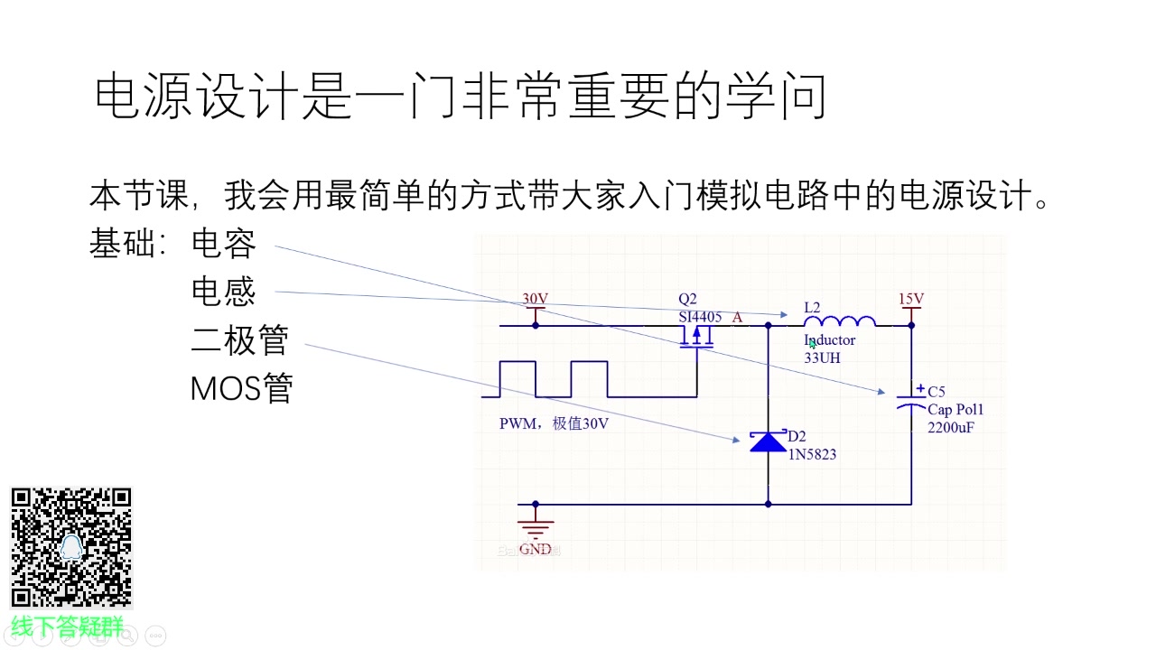 [图]电子学会线上培训第二期——开关电源入门与设计