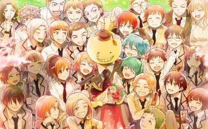 [暗杀教室/三年e班amv][治愈]杀老师,这一年来,谢谢您!