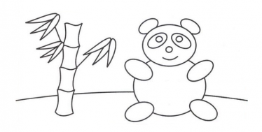 如何画熊猫简笔画?需要步骤图