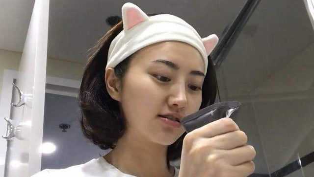 景甜直播洗脸视频结果圈粉无数!她是如何洗脸的?