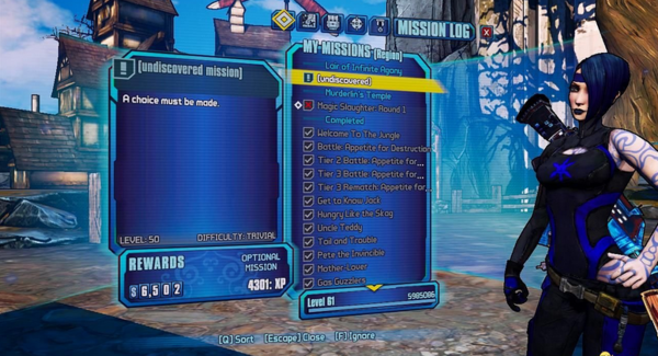 无主之地2小缇娜的龙堡之袭无尽痛苦之巢穴风