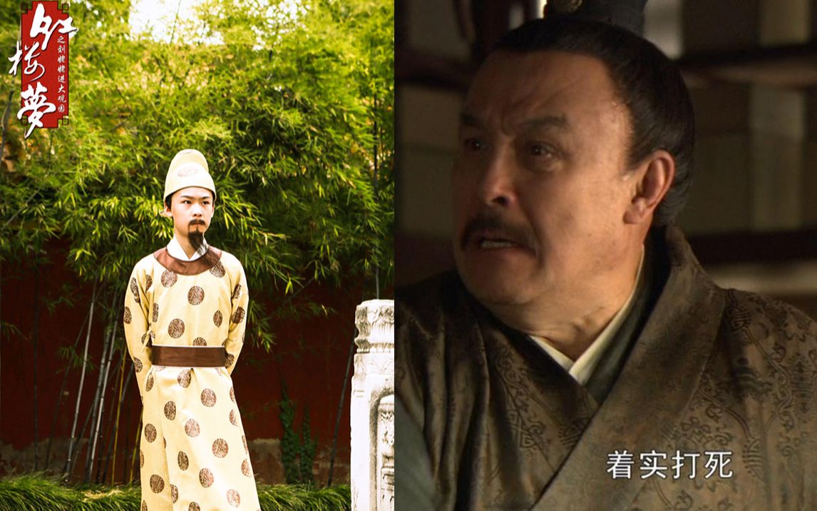 ( b>小戏骨 /b>×10版)红楼梦对比29-宝玉挨打:不肖种.