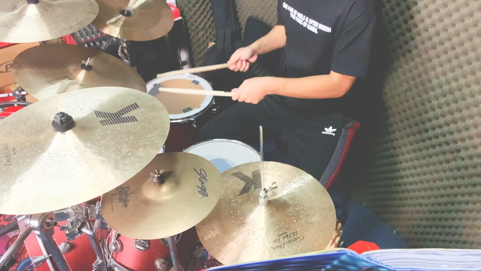 [图]陈奕迅 娱乐天空 drum cover