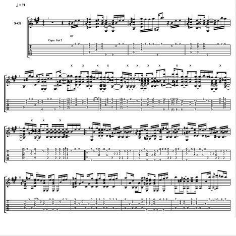 火影忍者《青鸟》的吉他谱