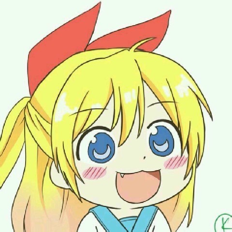 这个桐崎千棘是ps后的,这类图片有很多,原图是谁