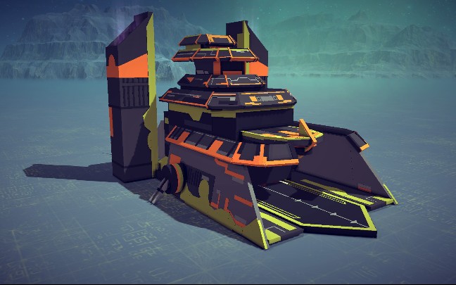 [besiege]红色警戒3日冕mod伏龙殿简单演示哔哩哔哩