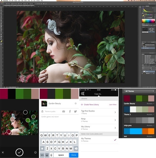 不可不知的Adobe CC库面板 三联